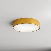 TEMAR LIGHTING Taklampa Cleo 400 , dimbar, Mässing / guld, Vardagsrum / matsal, Metall, Taklampa