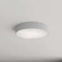 TEMAR LIGHTING Taklampa med rörelsesensor Cleo 400 , Aluminium / grå / zink, Vardagsrum / matsal, Metall, Modern, Taklampa med rörelsedetektor