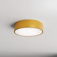 TEMAR LIGHTING Taklampa med rörelsesensor Cleo 300 , Mässing / guld, Vardagsrum / matsal, Metall, Taklampa med rörelsedetektor