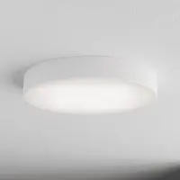 TEMAR LIGHTING Taklampa med rörelsesensor Cleo 500 , Vitt / opal, Vardagsrum / matsal, Metall, Modern, Taklampa med rörelsedetektor