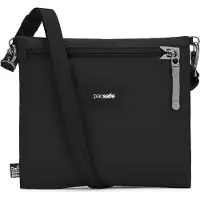 Pacsafe GO anti-theft crossbody pouch Jet Black