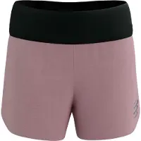 Compressport - Trail running-kläder dam - Performance Short W Eat My Dust! Zephyr för Unisex - Storlek S - Rosa
