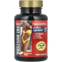 Natures Plus - Ultra Fettförbrännare, 60 Dubbellagrade Tabletter