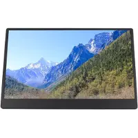 OutsideWorld Bärbar övervakningsskärm 60Hz 13 tum IPS Pekskärm 16:9 HD Multimedia Interface Typ C Spel