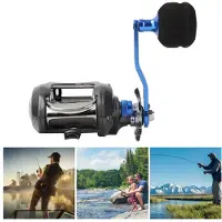 Koogeelife 12+1BB 7.0:1 Höghastighets Baitcasting Fiskehjul 10 kg Bromskraft Havsfiskehjul Högerhand