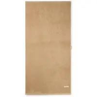BOSS Cotton bath towel with contrast embroidered logo