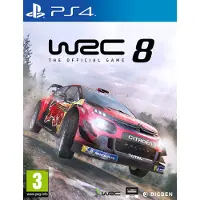 WRC 8 FIA World Rally Championship PS4-spel- USED