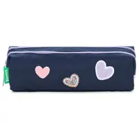 Tann'S Skolväskor THEA TROUSSE DOUBLE flickor - Marin - One size