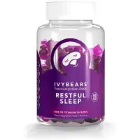 Ivybears Restful Sleep Gummies Kosttillskottsenheter 60 Enheter