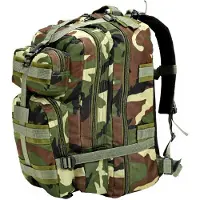 vidaXL Arméryggsäck 50 L kamouflage
