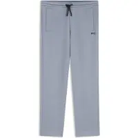 BOSS Regular-fit tracksuit bottoms in cotton-blend piqué