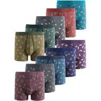 Next Boxershorts blå / marinblå / indigo / grå / oliv / petrol / gran / björnbär / röd