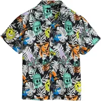 Next Skjorta mint / orange / svart / vit