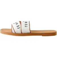 Next Pantolette 'Le Marais' brun / svart / vit