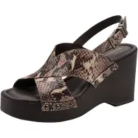 Tamaris Sandal brun / ljusbrun / svart
