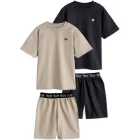 Next Pyjamas beige / svart / vit