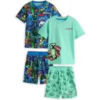 Next Pyjamas blå / turkos / gul / svart