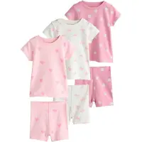 Next Pyjamas rosa / gammalrosa / ljusrosa / naturvit