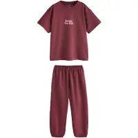 Next Pyjamas rosa / burgunder