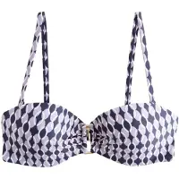 Next Bikiniöverdel marinblå / syrén / vit
