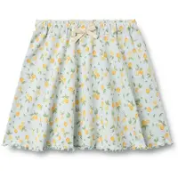 Wheat Kjol - Rosie - Summer Blue Citrusfrukter - - 7 år (122) - Kjol
