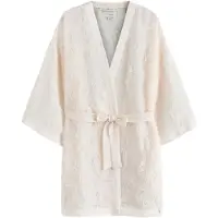 Ted Baker Morgonrock elfenben