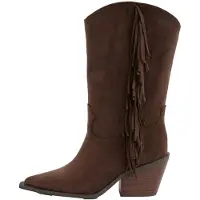 Lipsy Cowboystövel choklad