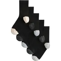 Next Sockor beige / ljusgrå / gråmelerad / svart