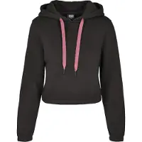 Urban Classics Sweatshirt rosa / svart