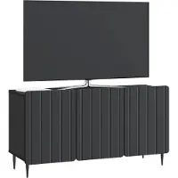vidaXL TV-skåp Svart 99 x 34,5 x 52 cm Konstruerat trä