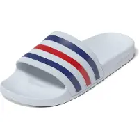 Adidas Pantolette 'ADILETTE AQUA' mörkblå / röd / vit