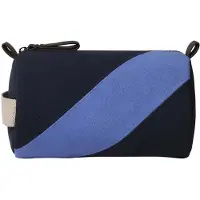 Hackett London för män. HM4100057 Toalettväska Sash blå (OSFA), Casual, Bomull