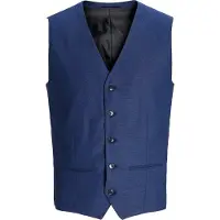 Jack & Jones Kostymväst kobaltblå