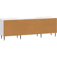 vidaXL TV-skåp Vit högglans 150 x 31 x 52 cm Konstruerat trä
