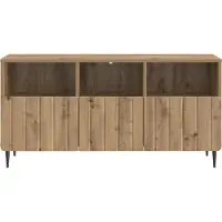 vidaXL TV-skåp med låda Artisan-ek 102 x 34,5 x 50 cm Konstruerat trä