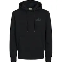Jack & jones Crop Logo Plus Size Huvtröja