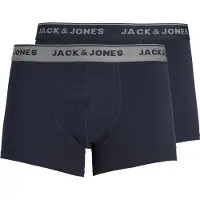 Jack & Jones Boxershorts 'Vincent' marinblå / gråmelerad