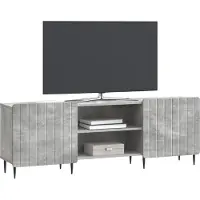 vidaXL TV-skåp Betonggrå 150 x 31 x 52 cm Konstruerat trä
