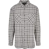 Urban Classics Oversized Check Skjorta Med Långa ärmar