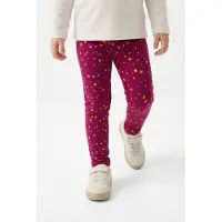 Happy girls Leggings beige / gul / rosa / röd