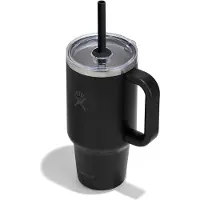 Hydroflask 32oz Travel Tumbler Clear Lid
