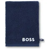 BOSS Cotton wash mitt with contrast embroidered logo