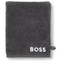 BOSS Cotton wash mitt with contrast embroidered logo