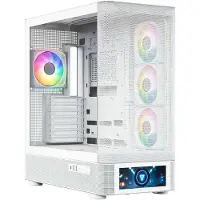 Modecom Volcano Aq500 Argb Midi White Pc-tornfodral