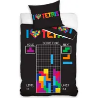 MCU Tetris Gamer sängkläder i 100 % bomull