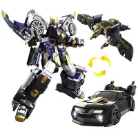 Fashnics Mini Force Super Dinosaur Power Transformationsrobotleksaker Actionfigurer MiniForce X Simuleringsbil Deformation Flygplansleksak