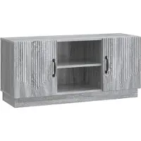 vidaXL TV-skåp Grå sonoma-ek 102 x 34,5 x 47 cm Konstruerat trä
