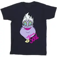 Disney Mens Villains Ursula olycklig själ T-shirt (Marinblått)