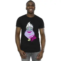 Disney Mens Villains Ursula olycklig själ T-shirt (Svart)