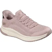 SKECHERS för kvinnor. 117743 Slip-ins skor: BOBS Squad 4 - Dire Step rosa (41), Karta, Nyckelband, Casual, Deportivo, Multisport